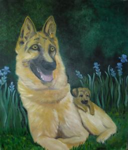 chienne loup