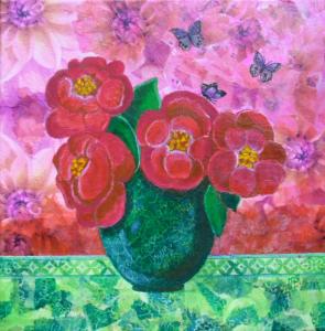 bouquet rouge