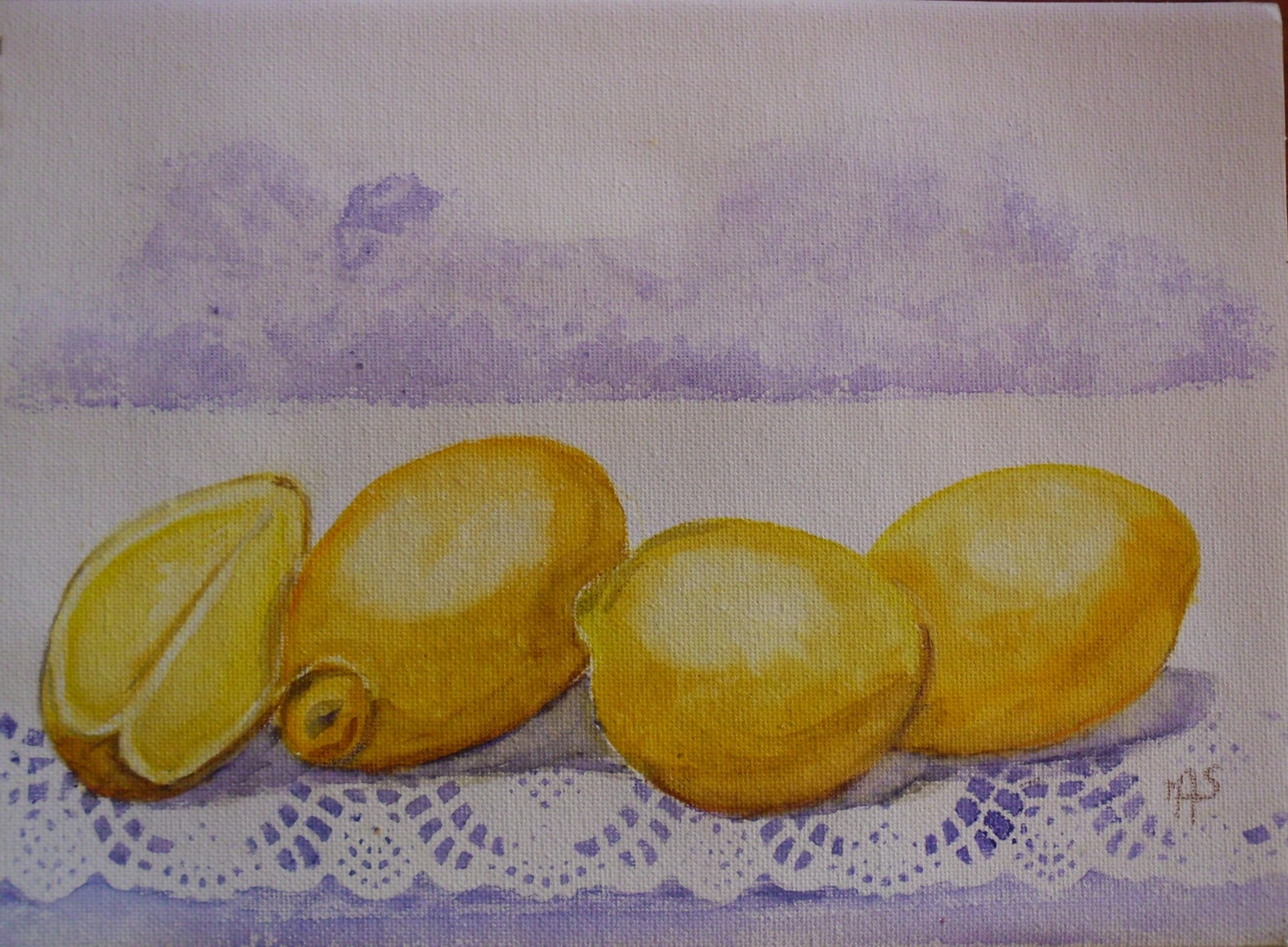 Citrons et dentelles