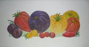 Collection de tomates