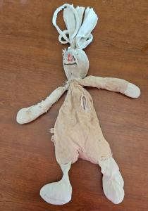 la photo du doudou bien abimé