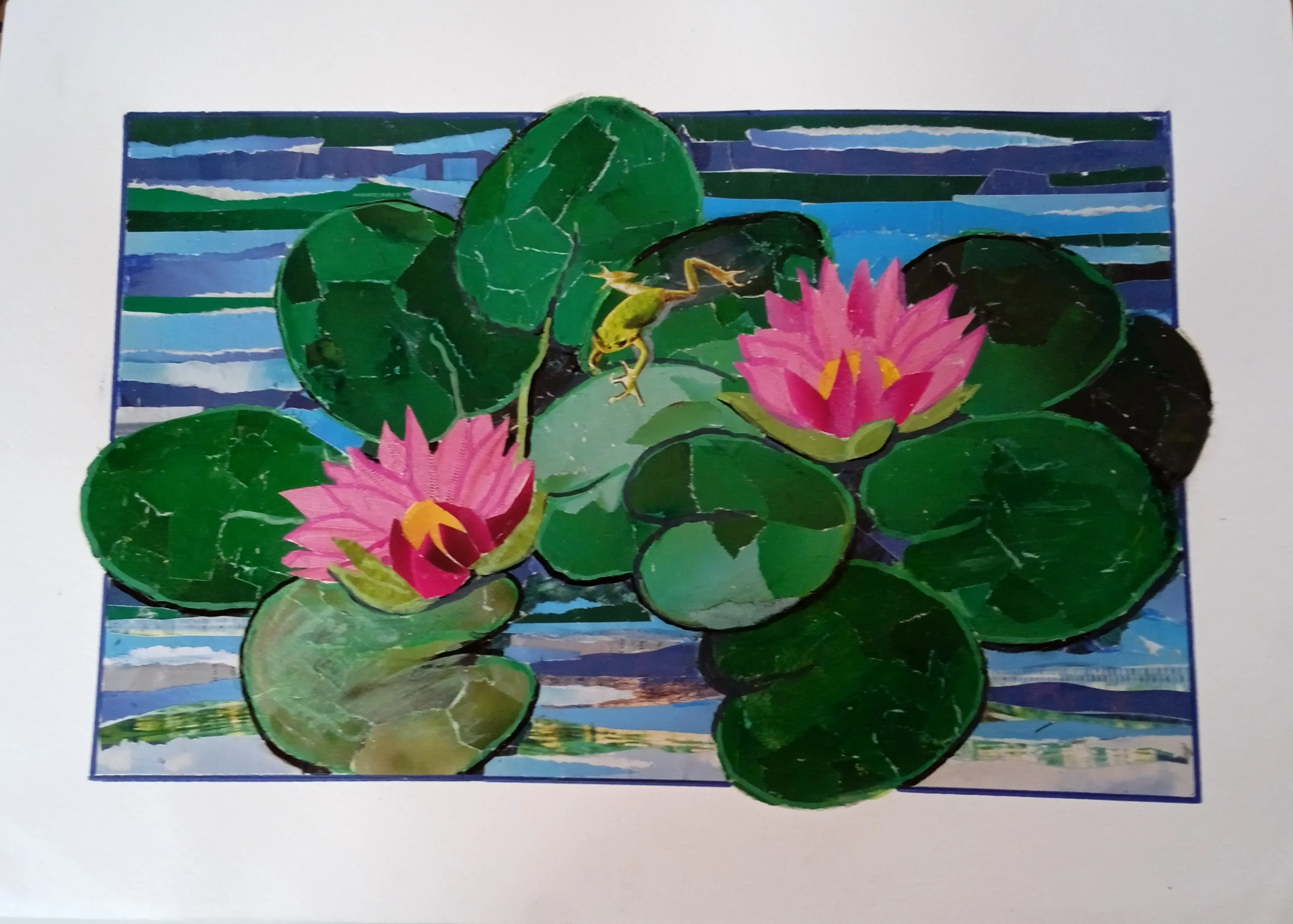la grenouille, Jardin  Latour Marliac 47