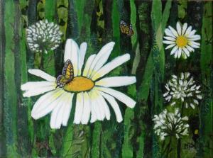 marguerite dans le pré