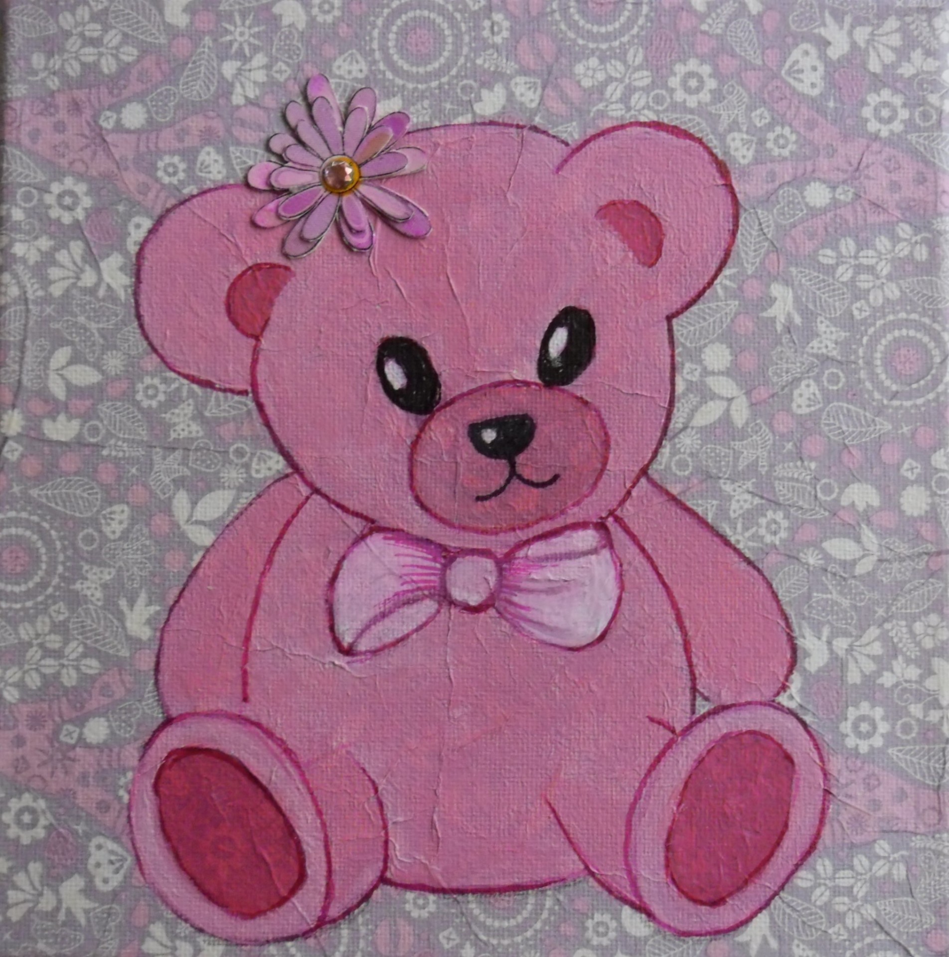Ourson rose