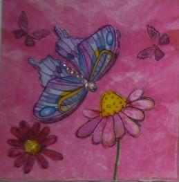 Papillon bleu