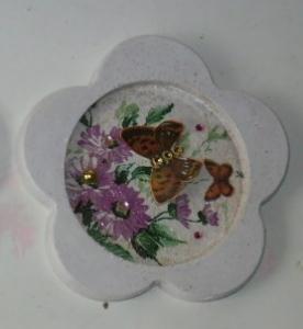 fleur et papillons