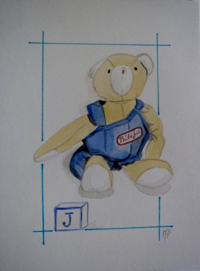 Doudou aquarelle