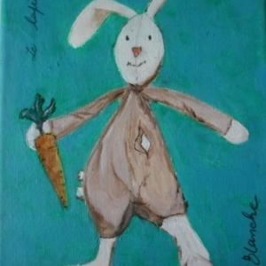 le lapin de Blanche