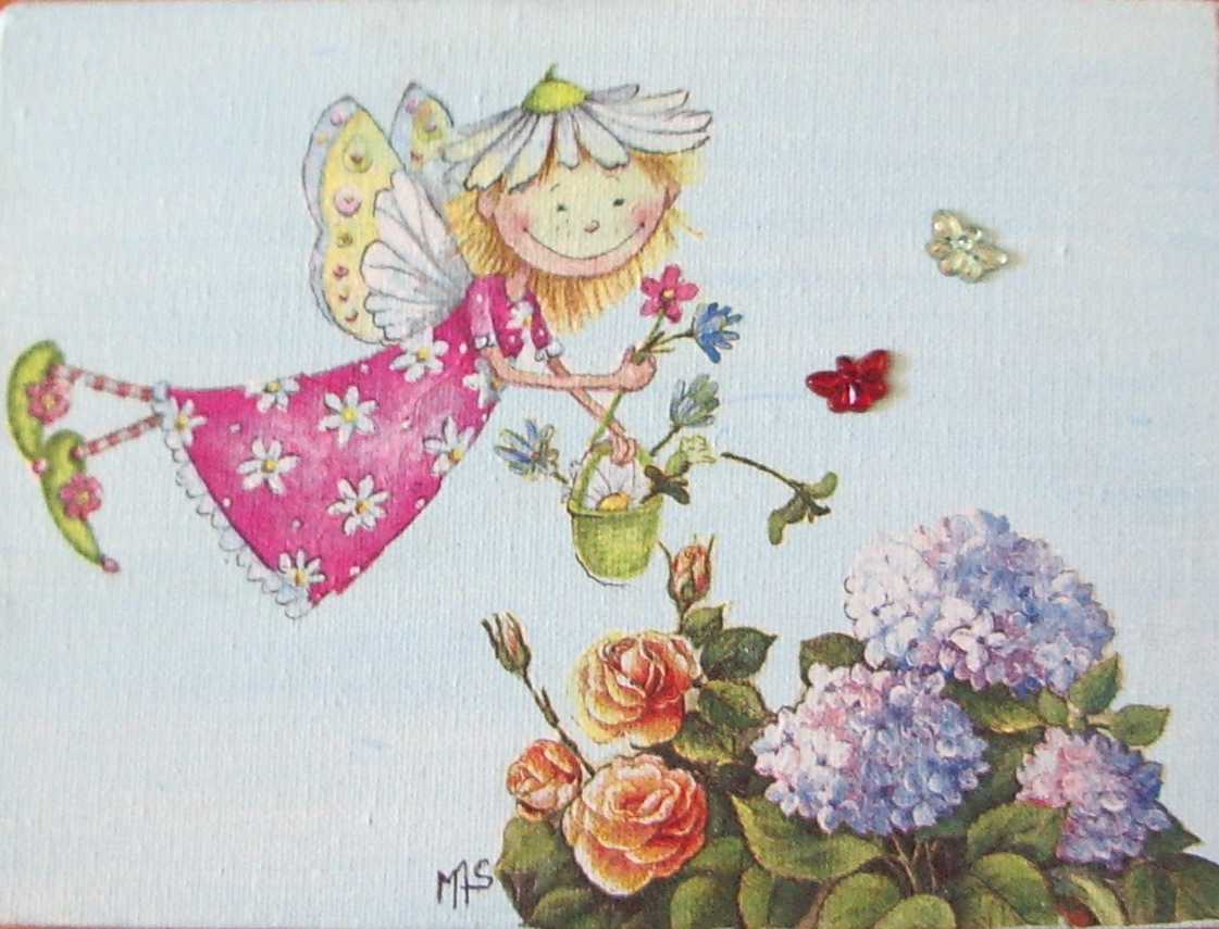 Le fée aux fleurs, vendu